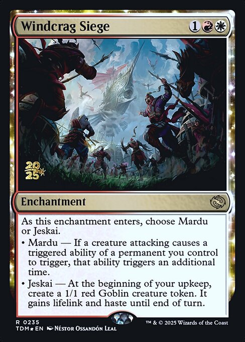 Windcrag Siege (Prerelease) - Foil
