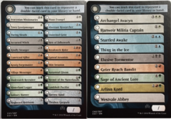 Shadows Over Innistrad Checklist Card Pack of 10