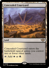 Concealed Courtyard - Foil