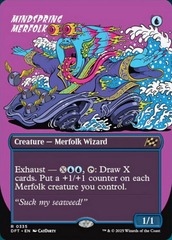 Mindspring Merfolk (0335) (Borderless) - Foil