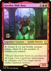 Krenko, Mob Boss (Prerelease) - Foil