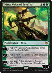 Nissa, Voice of Zendikar - Foil