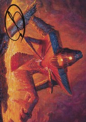 Molten Gatekeeper (05/54) Art Card - Gold-Stamped Signature