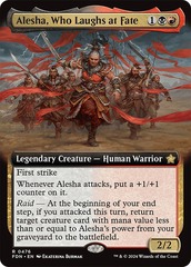 Alesha, Who Laughs at Fate (0476) (Extended Art) - Foil