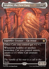 Arahbo, the First Fang (0363) (Borderless) - Mana Foil