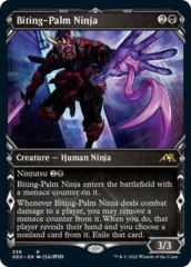 Biting-Palm Ninja (338) (Showcase) - Foil