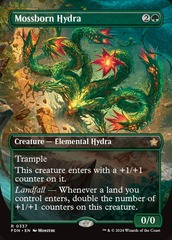 Mossborn Hydra (0337) (Borderless) - Foil