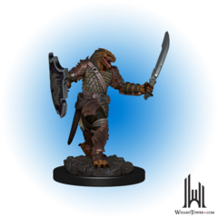 D&D Premium Figures: Dragonborn Female Paladin