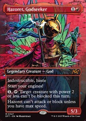 Hazoret, Godseeker (0347) (Borderless) - Foil