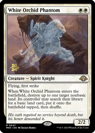 White Orchid Phantom (Prerelease) - Foil