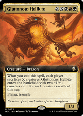 Gluttonous Hellkite (0073) (Extended Art)