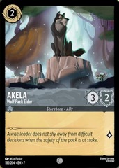 Akela, Wolf Pack Elder (182/204) - Cold Foil