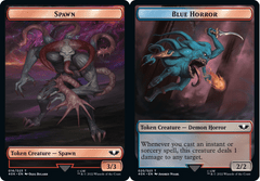 Blue Horror (020) // Spawn (016) Double-Sided Token