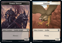 Griffin (001) // Zombie Knight (005) Double-Sided Token