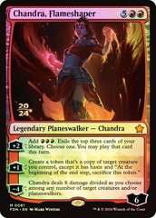 Chandra, Flameshaper (Prerelease) - Foil