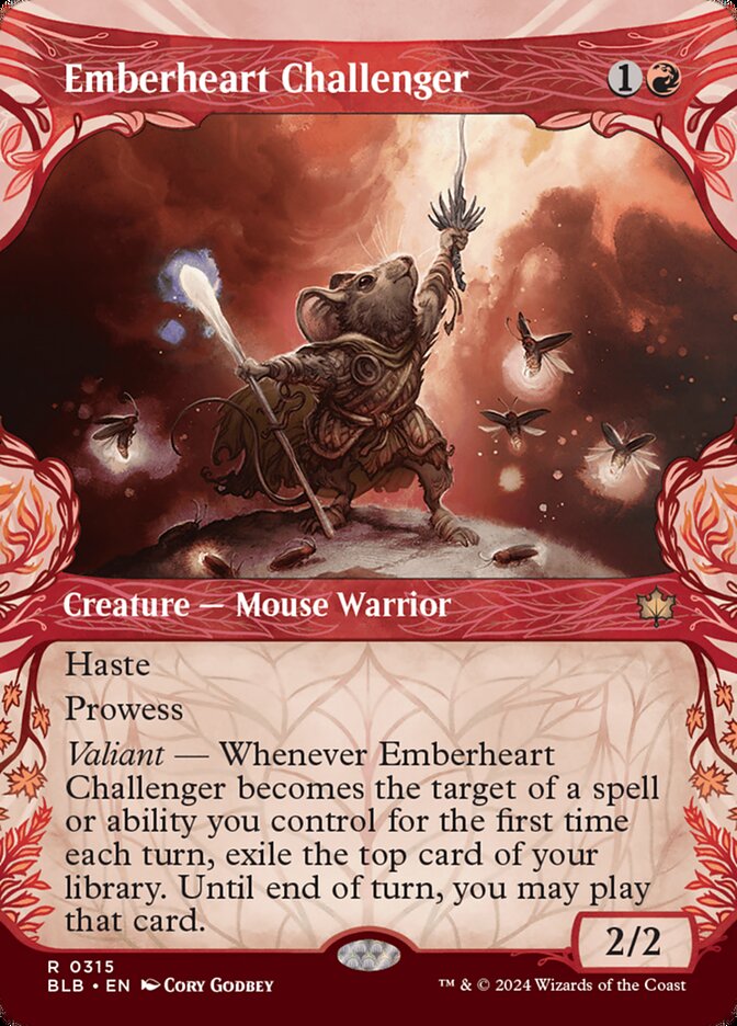 Emberheart Challenger (0315) (Showcase) - Foil