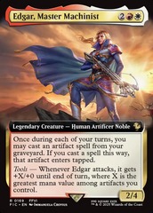 Edgar, Master Machinist (0169) (Extended Art) - Foil
