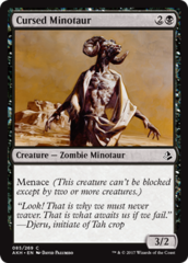 Cursed Minotaur - Foil