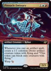 Pinnacle Emissary (0349) (Extended Art) - Foil