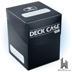 DECK CASE 100CT BLACK