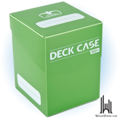 DECK CASE 100CT GREEN