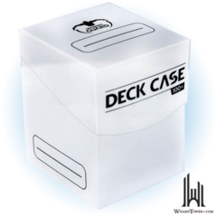 DECK CASE 100CT TRANSPARENT