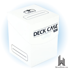 DECK CASE 100CT WHITE