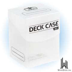 DECK CASE 80CT TRANSLUCENT