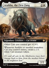 Arahbo, the First Fang (0442) (Extended Art) - Foil