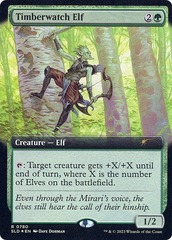 Timberwatch Elf (0780) (Extended Art) - Foil