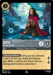 Raya, Guidance Seeker (186/204) - Cold Foil