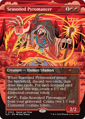 Seasoned Pyromancer (0024) (Borderless) - Foil