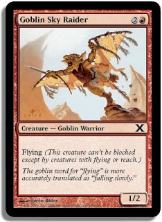 Goblin Sky Raider - Foil