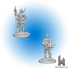 Pathfinder Deep Cuts Unpainted Miniatures: Town Guards