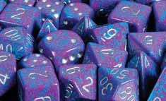 Speckled - Polyhedral 7-Die Set - Silver Tetra