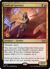 Undead Sprinter - Foil - Prerelease Promo