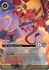 Mushu, Your Worst Nightmare (Enchanted) (218) - Satin Holographic Foil