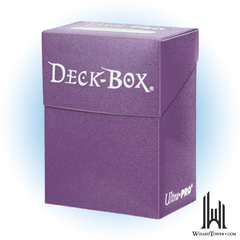 Ultra Pro Solid Purple Deck Box