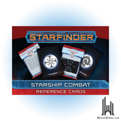 STARFINDER STARSHIP COMBAT REFERENCE CARDS DECK