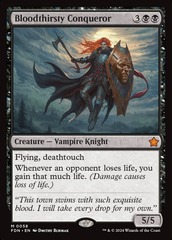 Bloodthirsty Conqueror - Foil