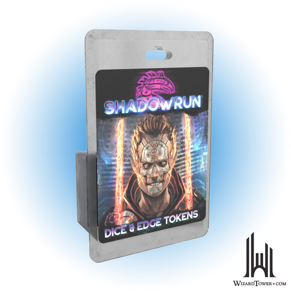 SHADOWRUN 6TH EDITION DICE AND EDGE TOKENS