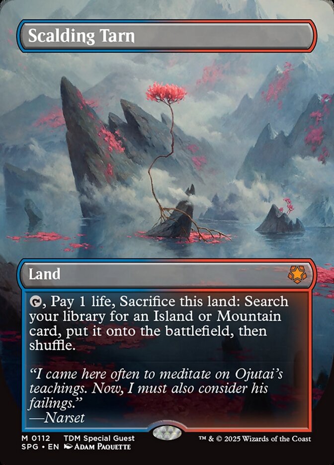 Scalding Tarn (0112) (Borderless) - Foil