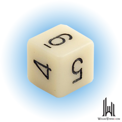 Individual Dice - D6 Numbered