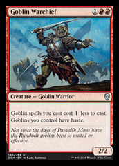 Goblin Warchief - Foil