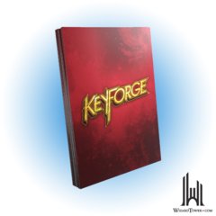 KEYFORGE LOGO SLEEVES - RED (40)