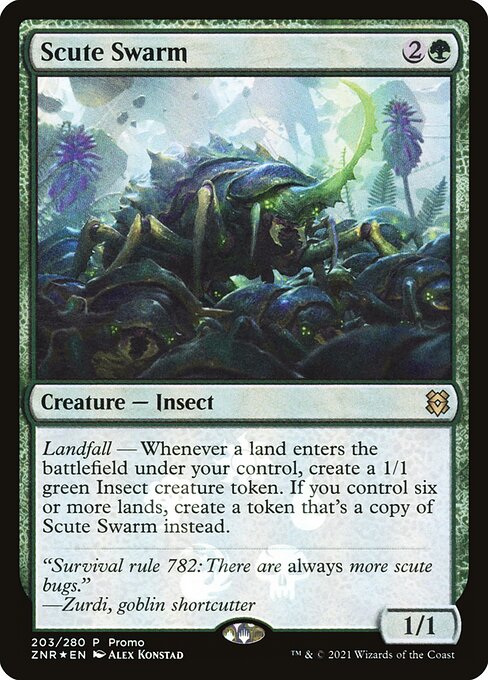 Scute Swarm (203) - Foil