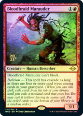 Bloodbraid Marauder - Foil - Prerelease Promo