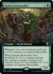 Quirion Beastcaller (417) (Extended Art) - Foil