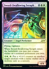 Sword-Swallowing Seraph - Galaxy Foil