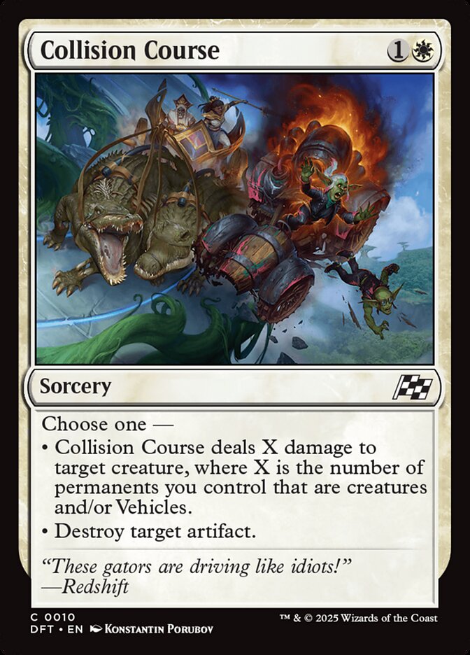 Collision Course - Foil